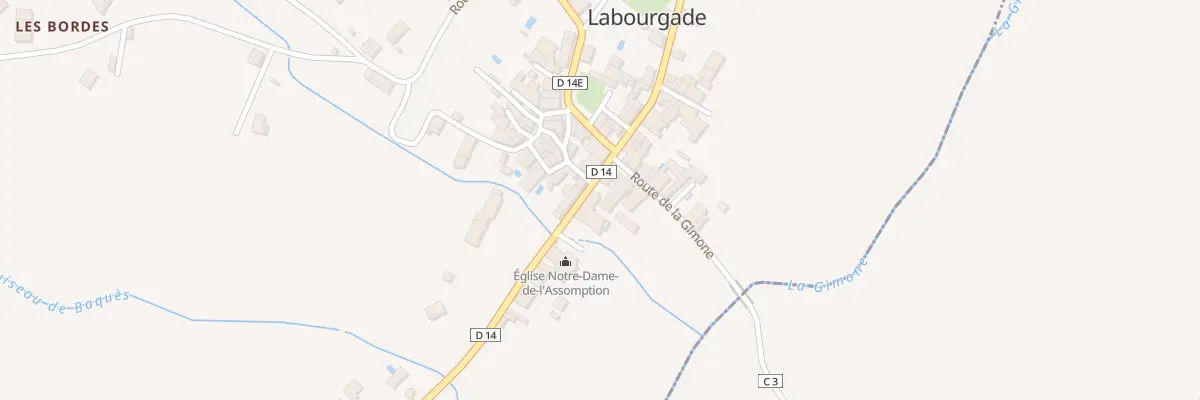 Plan du 5136 Village à Labourgade