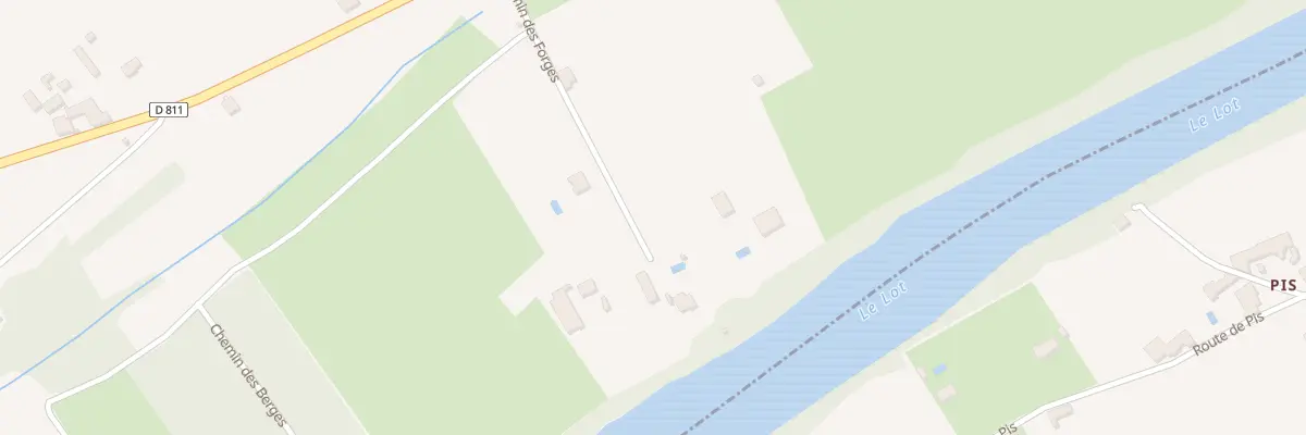 Plan du 5437 Les Forges à Duravel