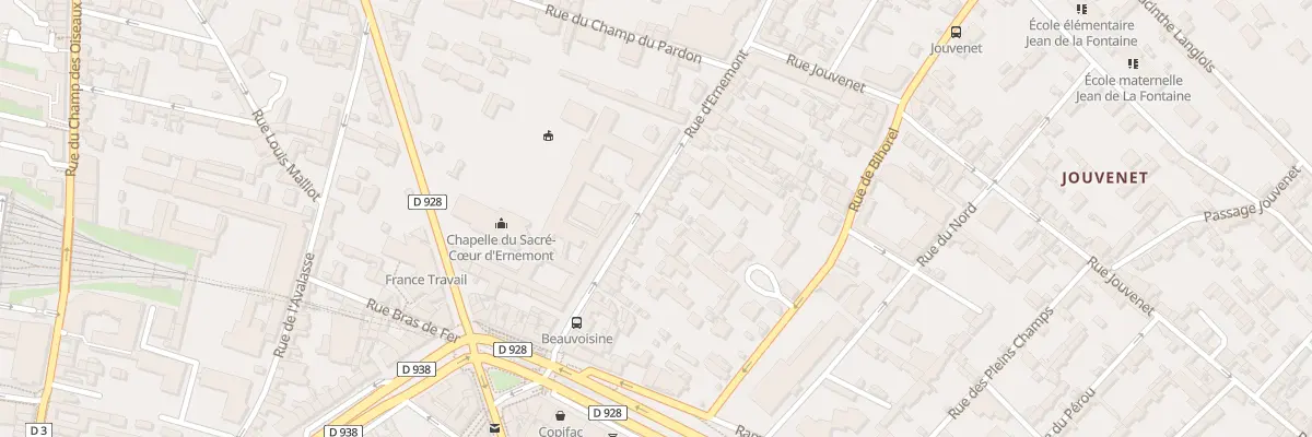 Plan du 28 Rue d’Ernemont à Rouen