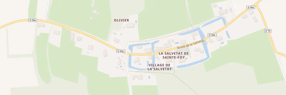 Plan du 269 Village de la Salvetat à Sainte-Foy-de-Peyrolières