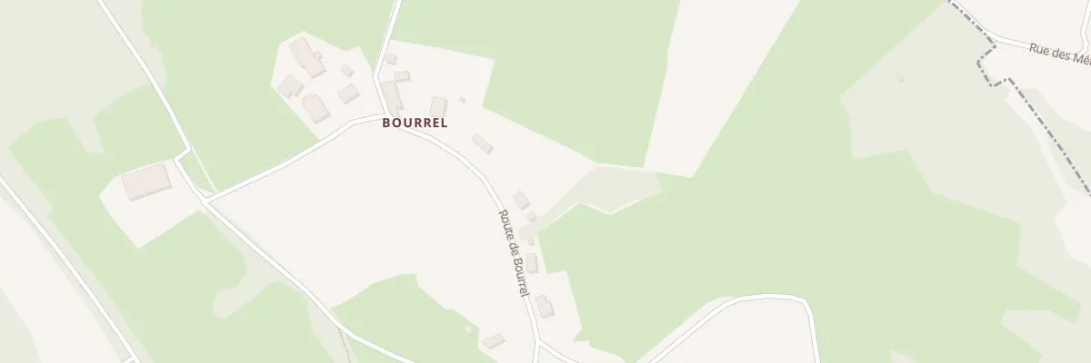Plan du 5191F Bourrel à Sérignac