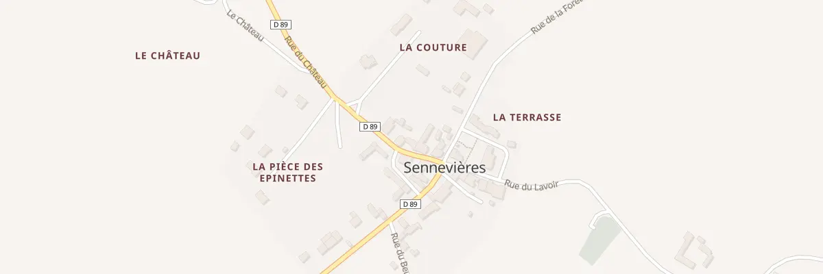 Plan du 4 Rue du Chateau à Sennevières