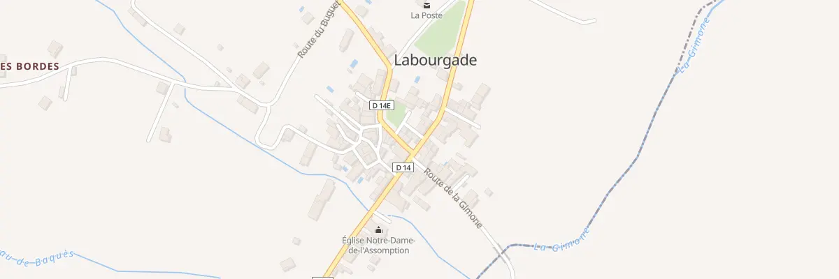 Plan du 5057 Village à Labourgade
