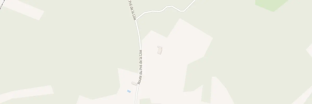 Plan du 1 Rte du Pré de la Lise à Azerat