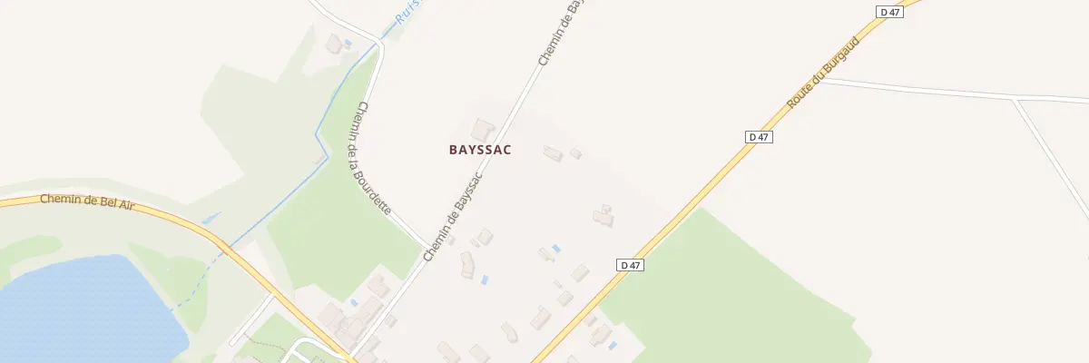 Plan du 34C Bayssac à Drudas
