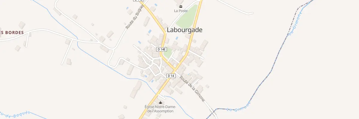 Plan du 5058 Village à Labourgade