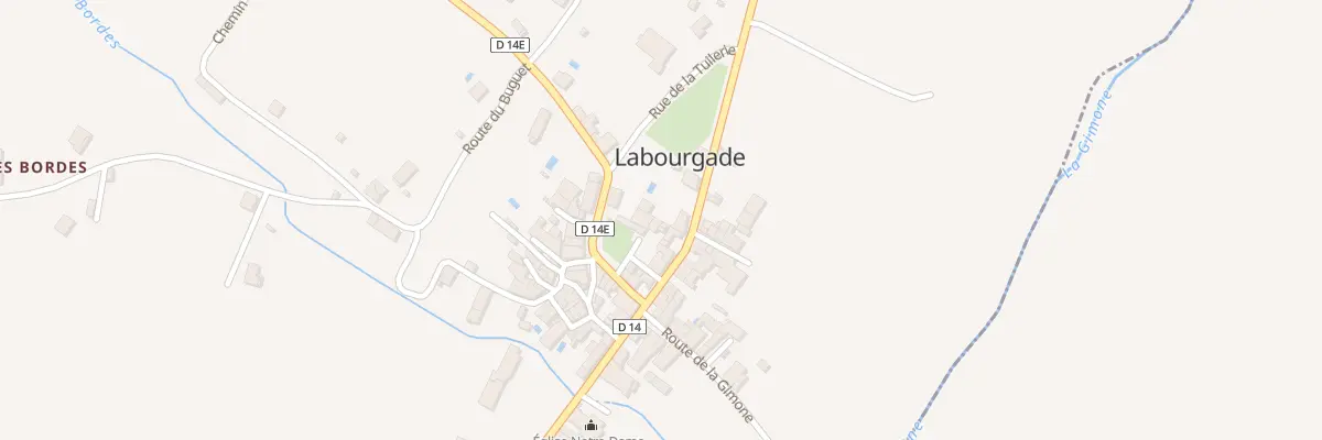 Plan du 5053 Village à Labourgade