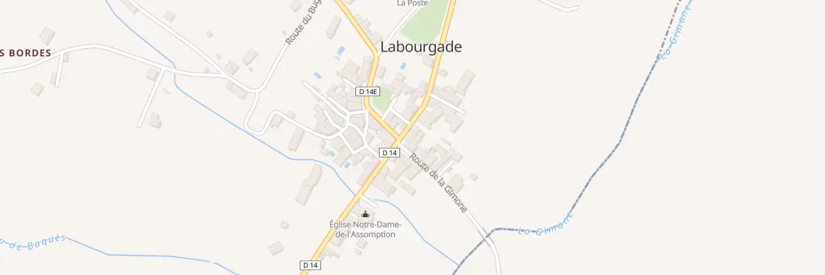 Plan du 5069 Village à Labourgade