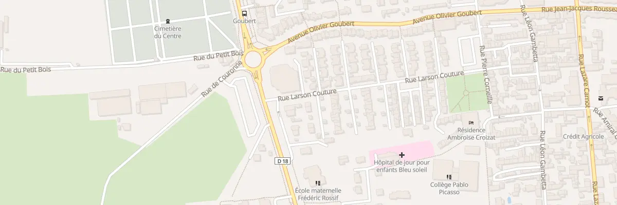 Plan du 125 Rue Larson Couture à Saint-Étienne-du-Rouvray