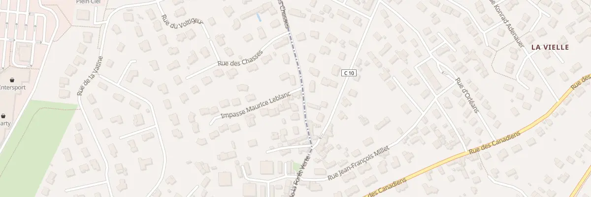 Plan du 9 Rue des Chasses à Mont-Saint-Aignan