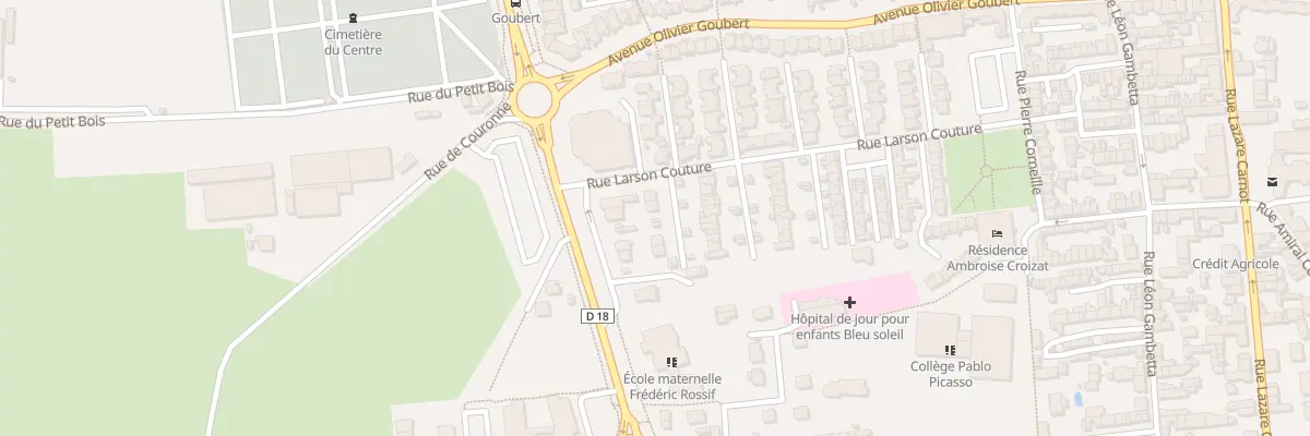 Plan du 123 Rue Larson Couture à Saint-Étienne-du-Rouvray