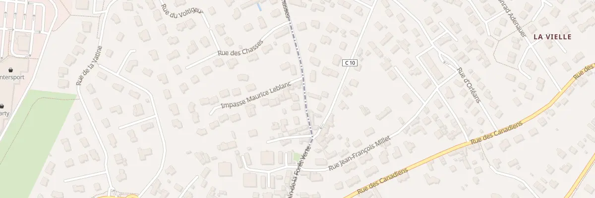 Plan du 9B Rue des Chasses à Mont-Saint-Aignan