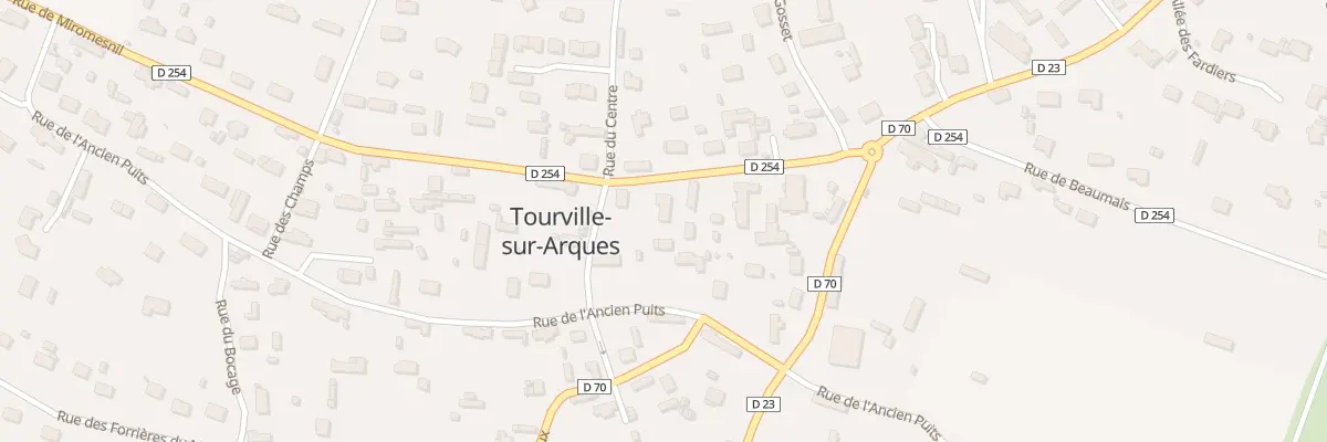 Plan du 11 Rue de Miromesnil à Tourville-sur-Arques