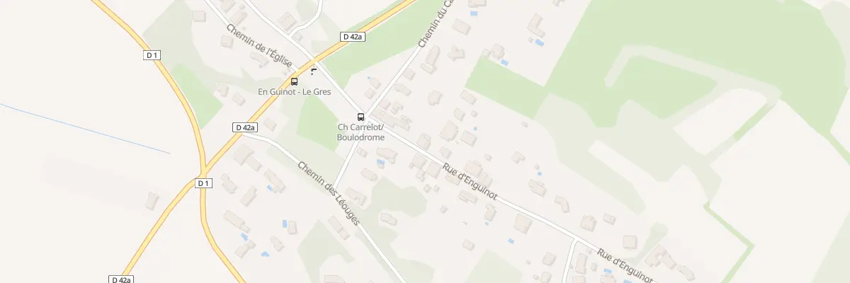Plan du 9003 Enguinot au Grès