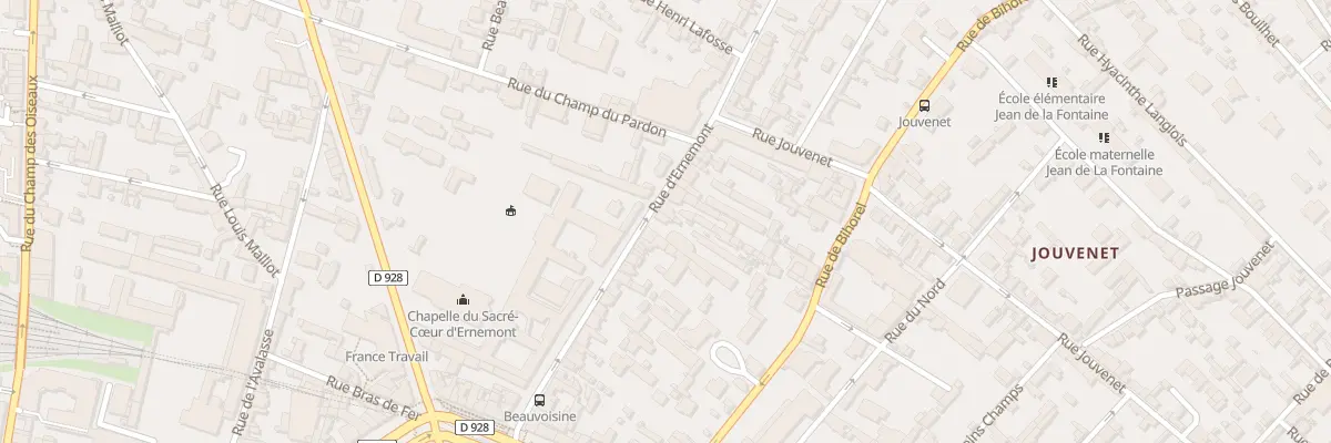 Plan du 48 Rue d’Ernemont à Rouen