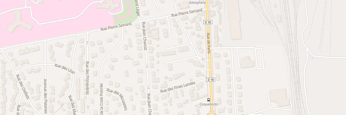 Plan du 22 Rue de Saint Yon à Saint-Étienne-du-Rouvray