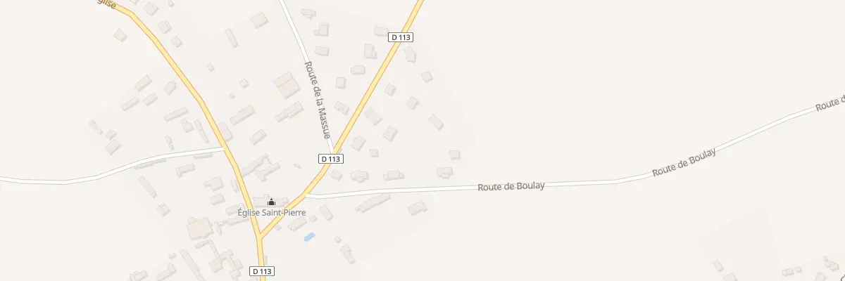 Plan du 123 Rte du Boulay à Canappeville