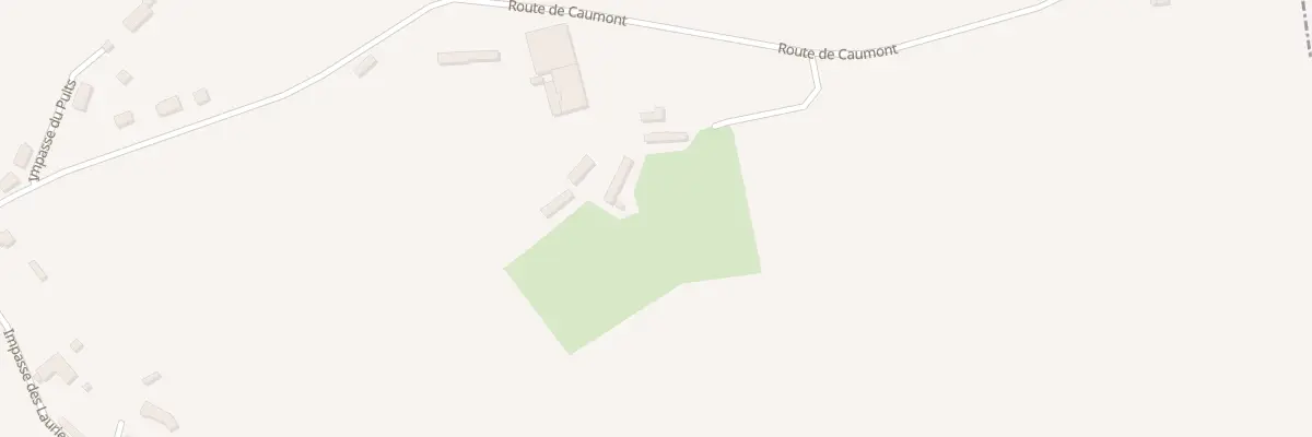 Plan du 1010 Rte de Caumont à Gonneville-sur-Scie