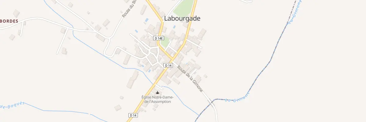 Plan du 5070 Village à Labourgade