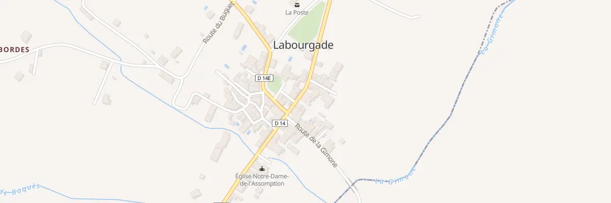 Plan du 5067 Village à Labourgade