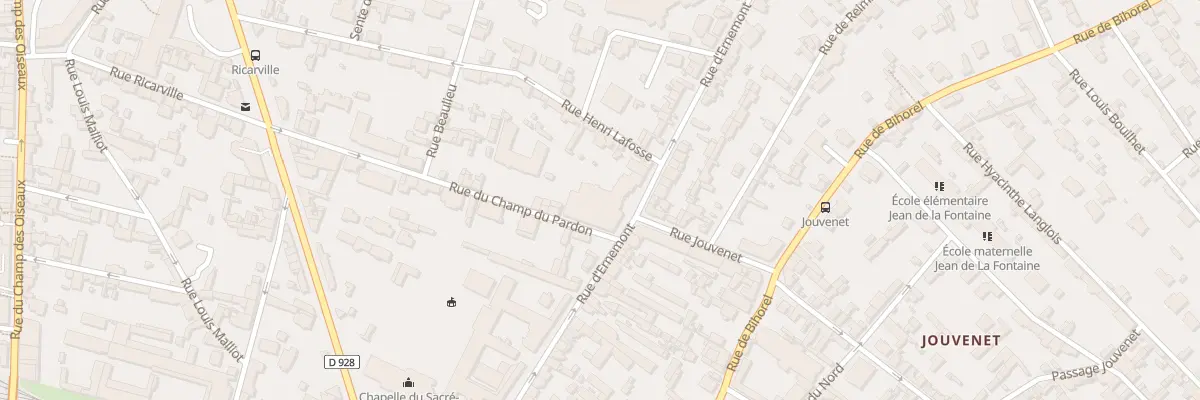 Plan du 15 Rue d’Ernemont à Rouen