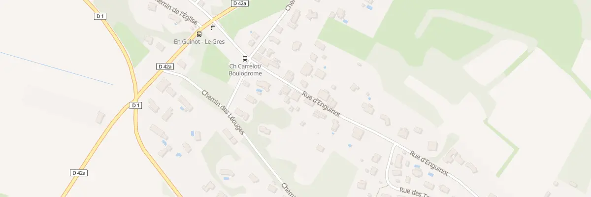 Plan du 200 Rue d’Enguinot au Grès