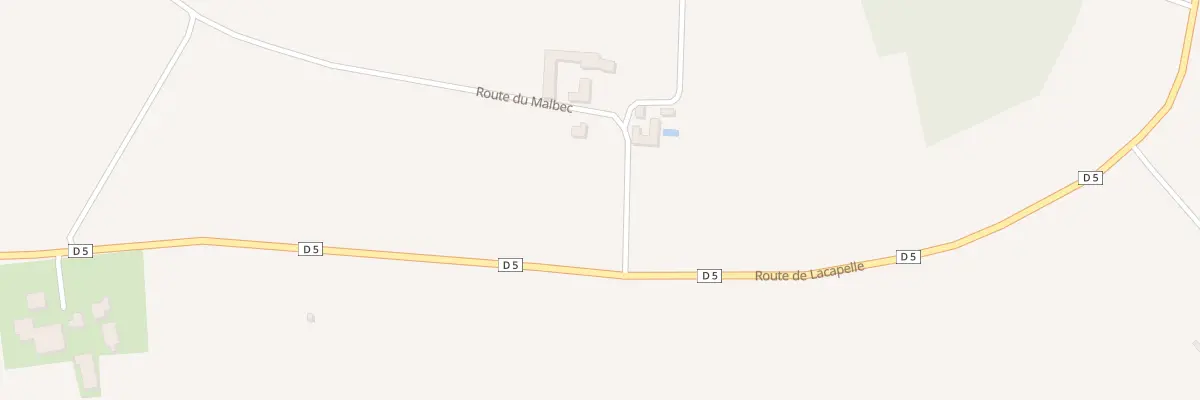Plan du 5197F Caillau à Vire-sur-Lot