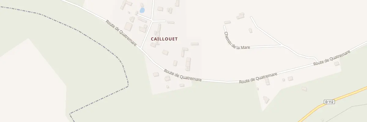 Plan du 3 Rte de Quatremare au Mesnil-Jourdain