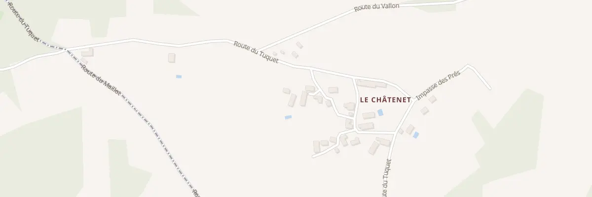 Plan du 104 Le Chatenet à Anlhiac