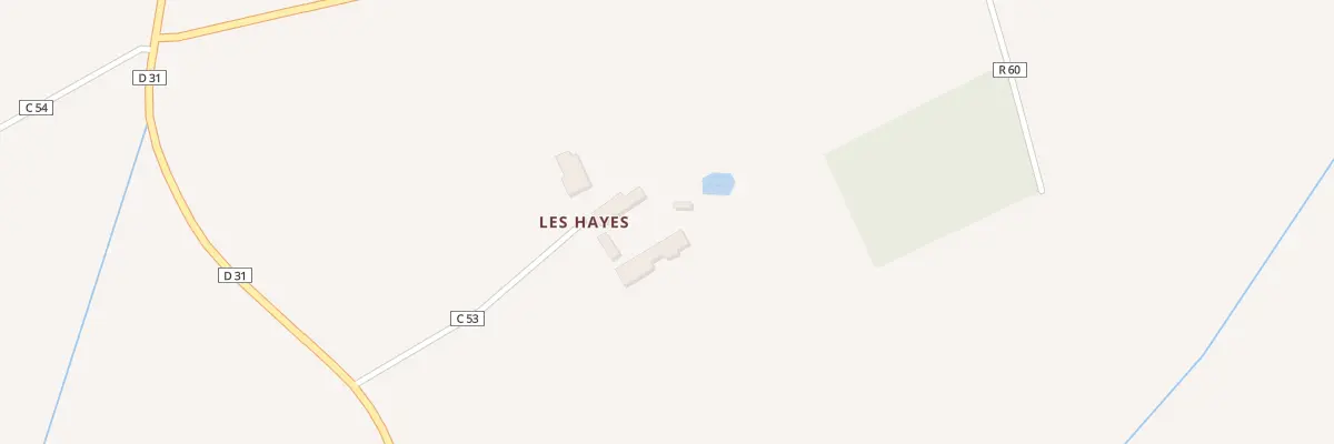 Plan du 291 Les Hayes à Unverre