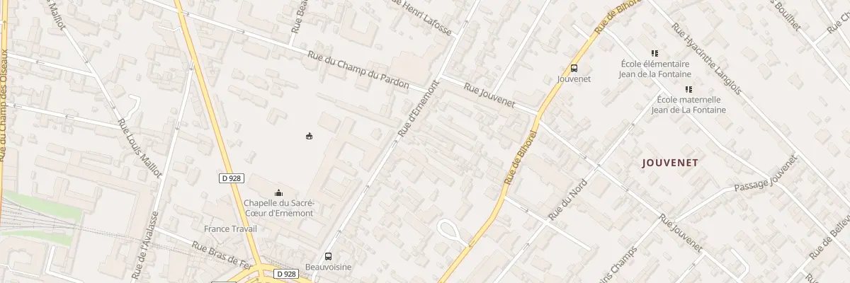 Plan du 54 Rue d’Ernemont à Rouen
