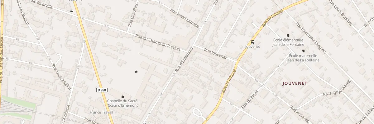 Plan du 60 Rue d’Ernemont à Rouen