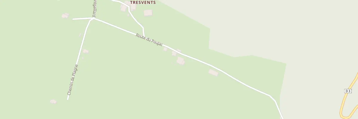 Plan du 79 Pre du Poujac à Fabas