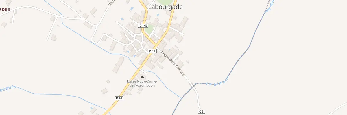 Plan du 5072 Village à Labourgade