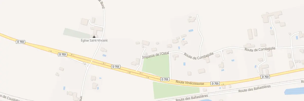 Plan du 121D Combejolie à Saint-Vincent-de-Cosse