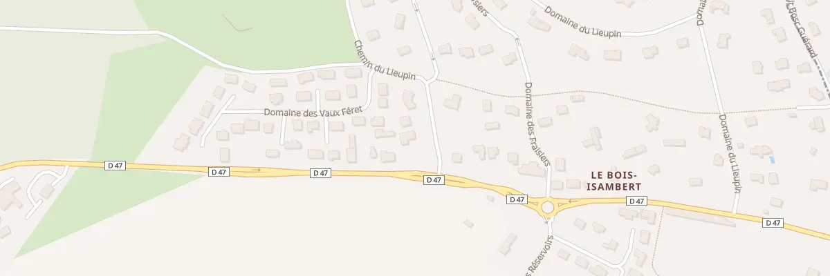Plan du 1715 Rue de Bois-Isambert à Montville