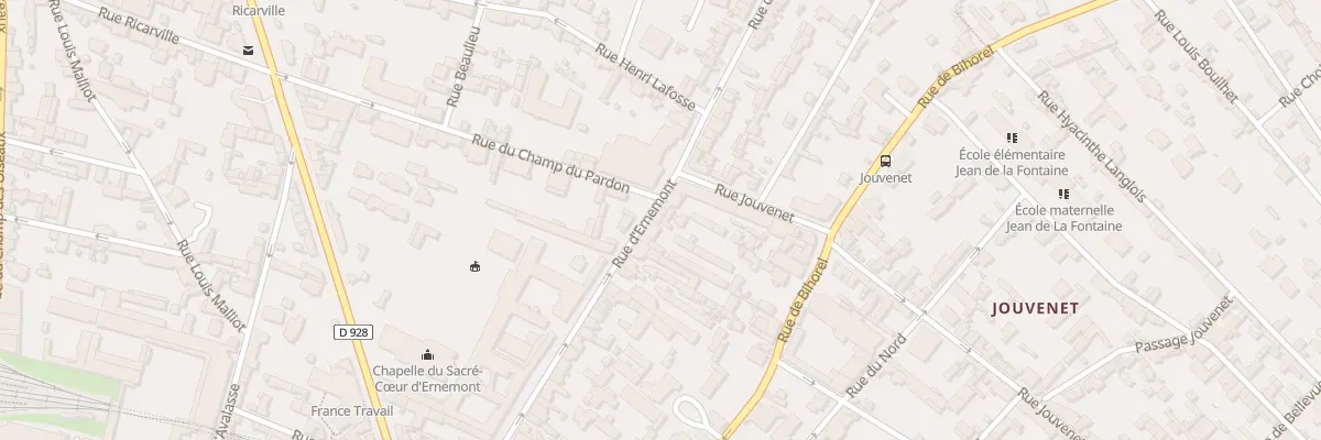 Plan du 64 Rue d’Ernemont à Rouen