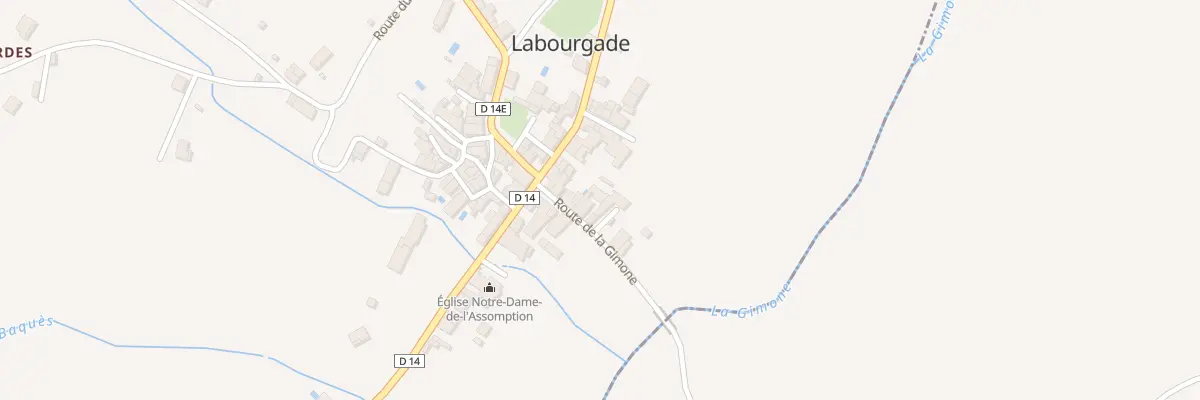 Plan du 5071 Village à Labourgade