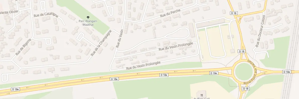 Plan du 55 Rue du Vexin Prolongée à Saint-Étienne-du-Rouvray