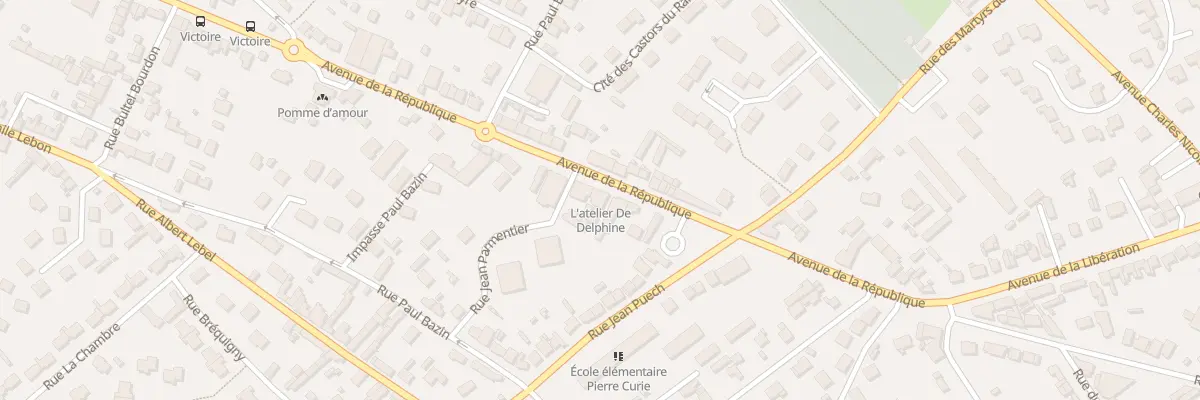 Plan du 142 Av de la République à Dieppe