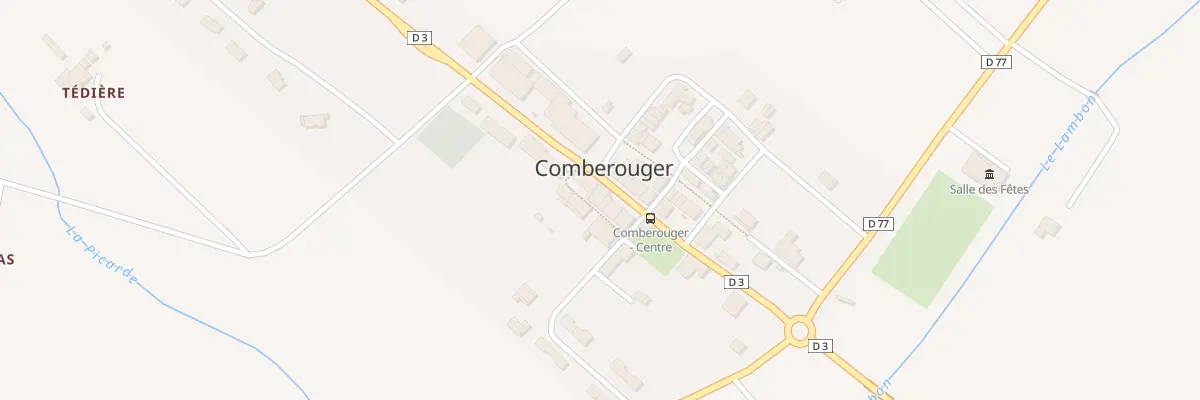 Plan du 5041 Comberouger à Comberouger