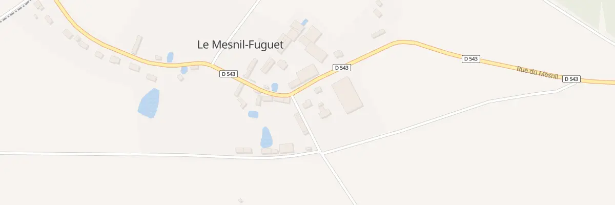 Plan du 3 Rue de la Mairie au Mesnil-Fuguet