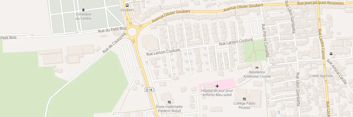 Plan du 111 Rue Larson Couture à Saint-Étienne-du-Rouvray