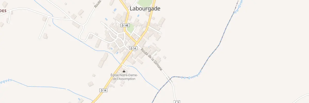Plan du 5073 Village à Labourgade
