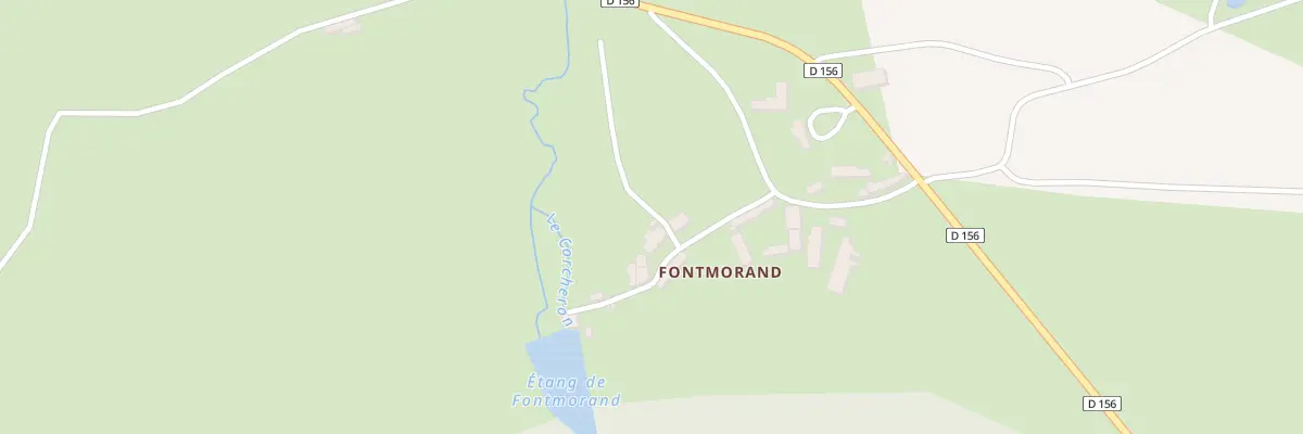 Plan du 2 Fontmorand à Liglet