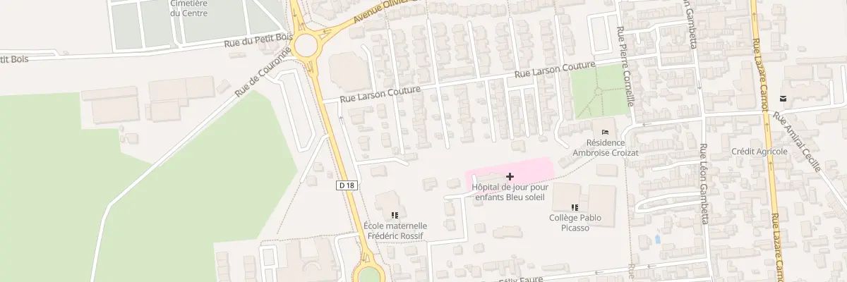 Plan du 87 Rue Larson Couture à Saint-Étienne-du-Rouvray