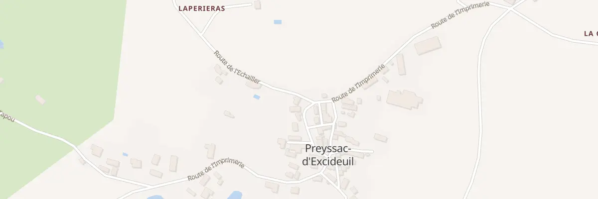 Plan du 16 Le Bourg à Preyssac-d’Excideuil