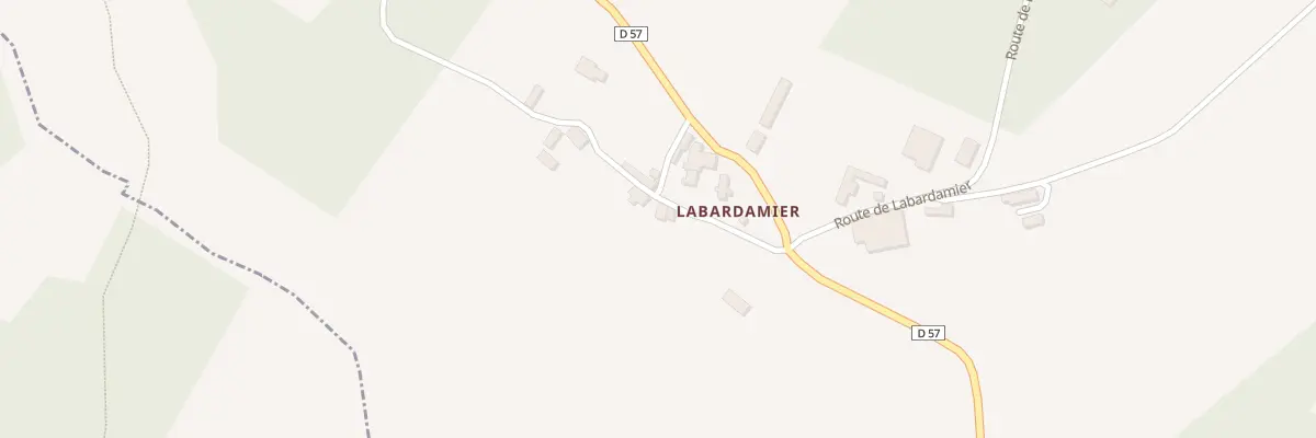 Plan du 398 Labardamier Nord à Villefranche-du-Périgord