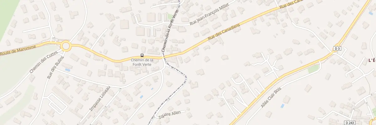 Plan du 801 Rue des Canadiens à Bois-Guillaume