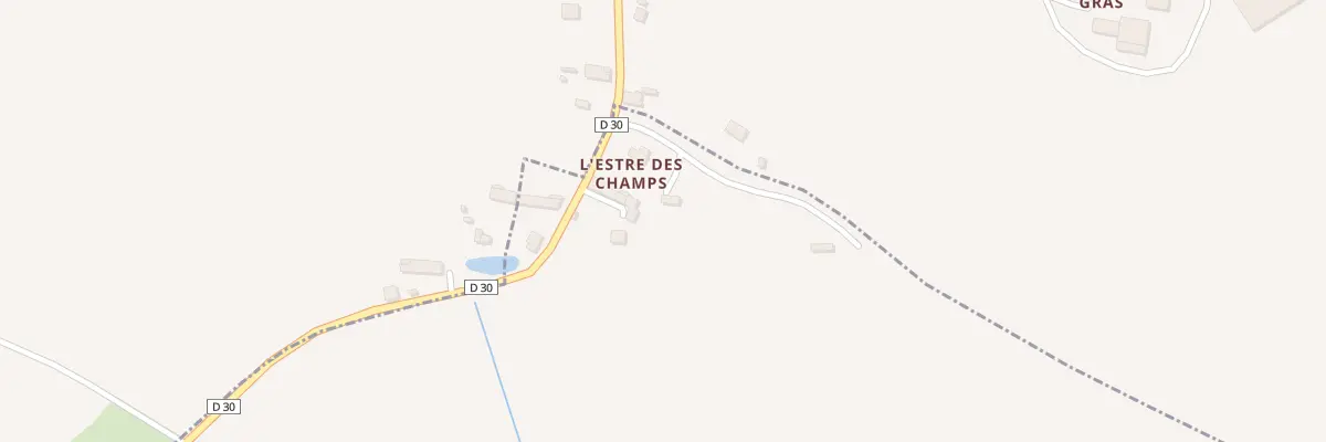 Plan du 44 L’Estre des Champs à Montigny-le-Chartif